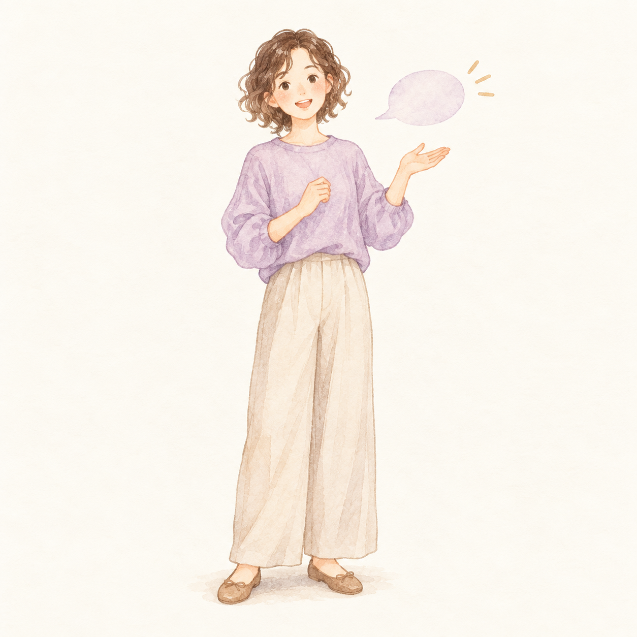 会話を育てる人のオリジナルキャラクター
