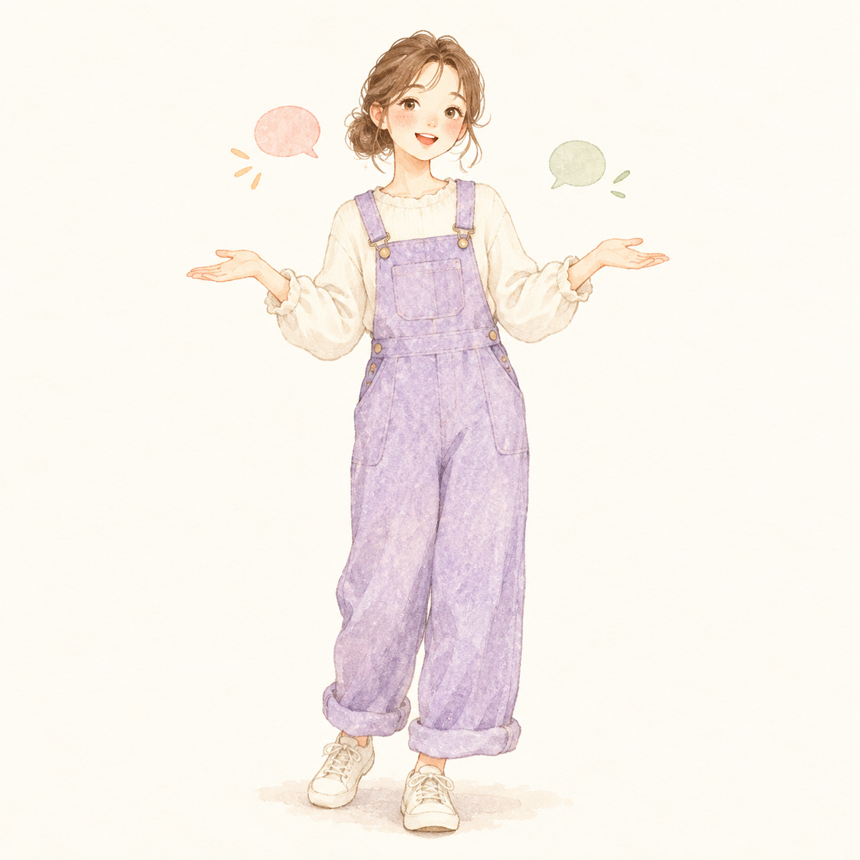 場をつなぐ人のオリジナルキャラクター