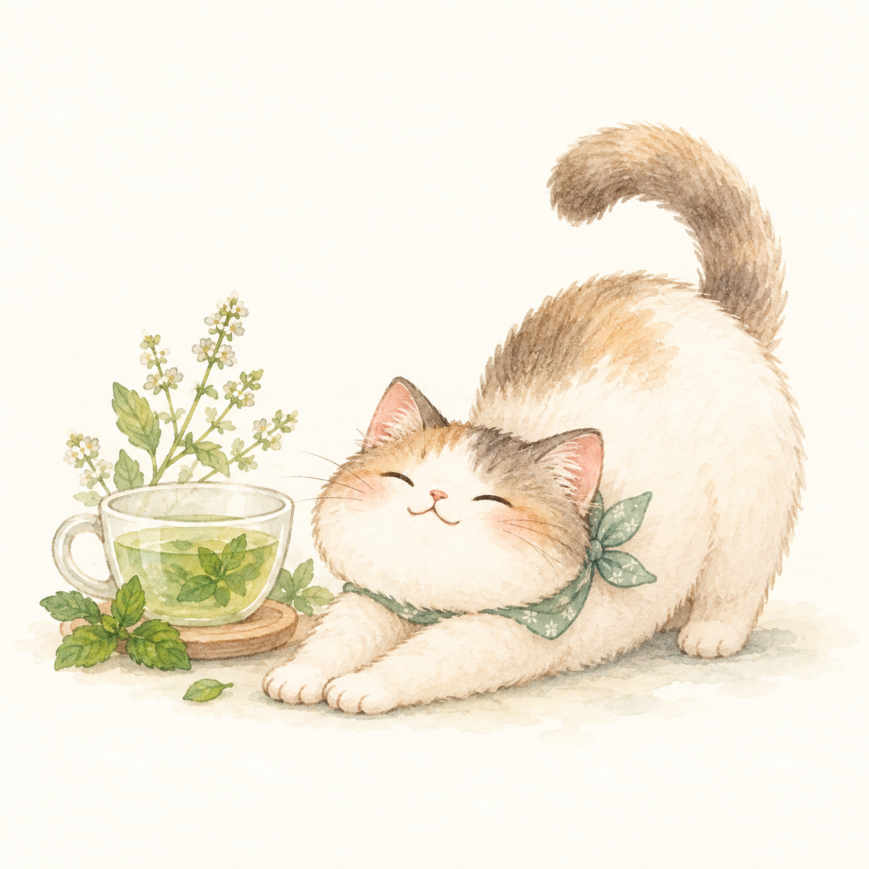 切り替え上手なねこのオリジナルキャラクター